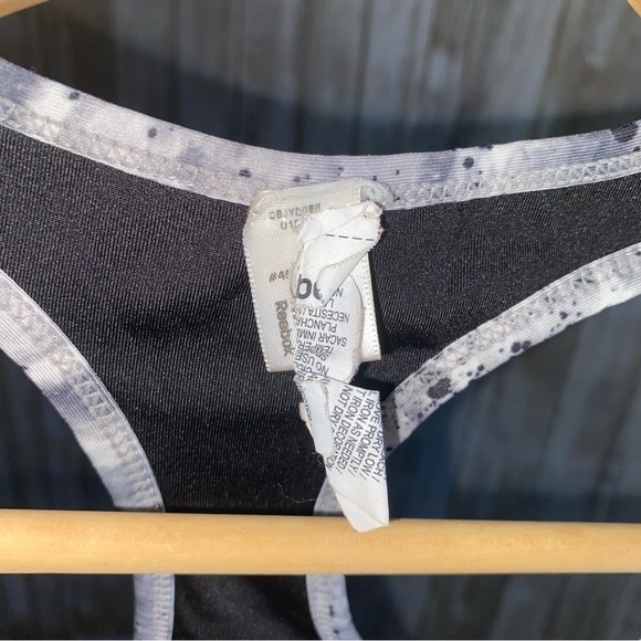 Reebok Gray Splatter Workout Bra - Picture 4 of 4